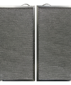 (2 Pack) Aluminum Mesh Grease Range Hood Filter Replacements